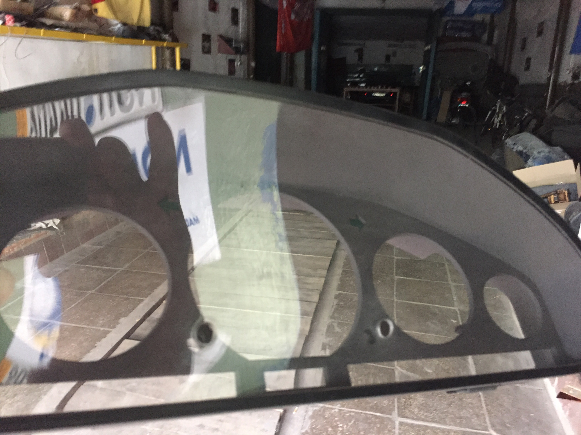 Стекло щитка приборов - Mercedes-Benz S-Class (W140), 3,2 л, 1995 года своими ру