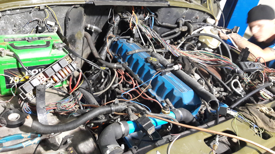 начали финальную укладку проводки. — УАЗ 3151, 4 л, 2001 года | визит ...