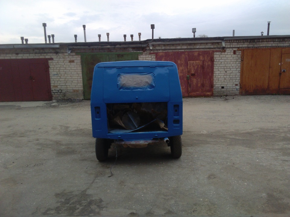 Кузовные работы. Часть 4 (покраска) — ЛуАЗ 969, 1,3 л, 1986 года ...