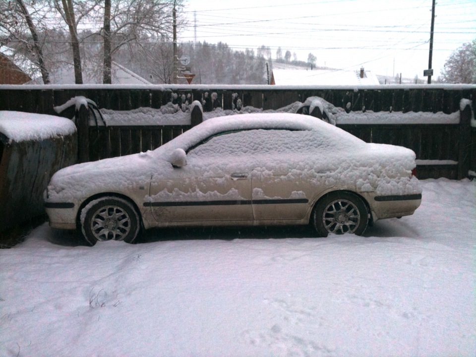 Зима нечаянно нагрянет, когда ее совсем не ждешь… ) — Nissan Sunny (B15 ...