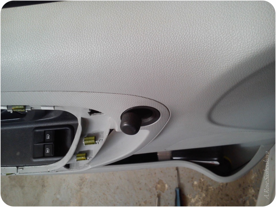 Зеркала… Зеркала… как озера голубой воды — Skoda Fabia Mk2, 1,2 л, 2010 ...