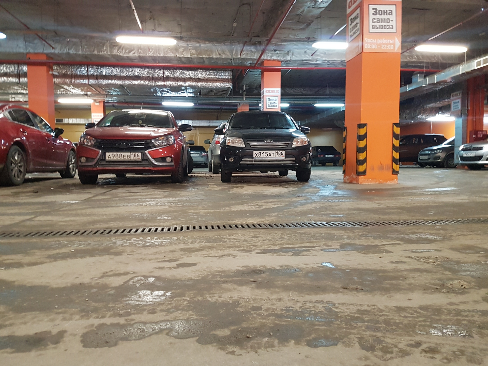 Клиренс Vesta седан Granta лифтбек. — Lada Гранта лифтбек, 1,6 л, 2015 ...