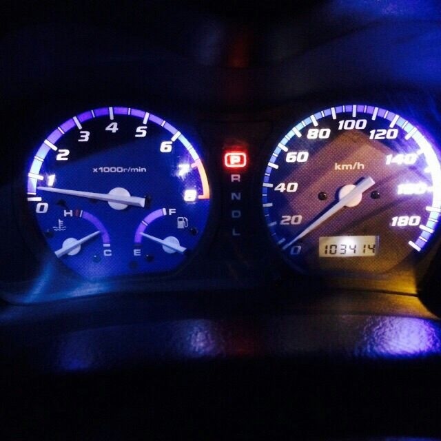 Новый спидометр + установка диодов — Honda HR-V (1G), 1,6 л, 1999 года ...