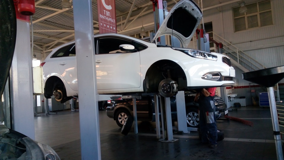 ТО-1 [28 ноября 2015г., 12741 км пробега] — KIA Ceed SW (2G), 1,6 л ...