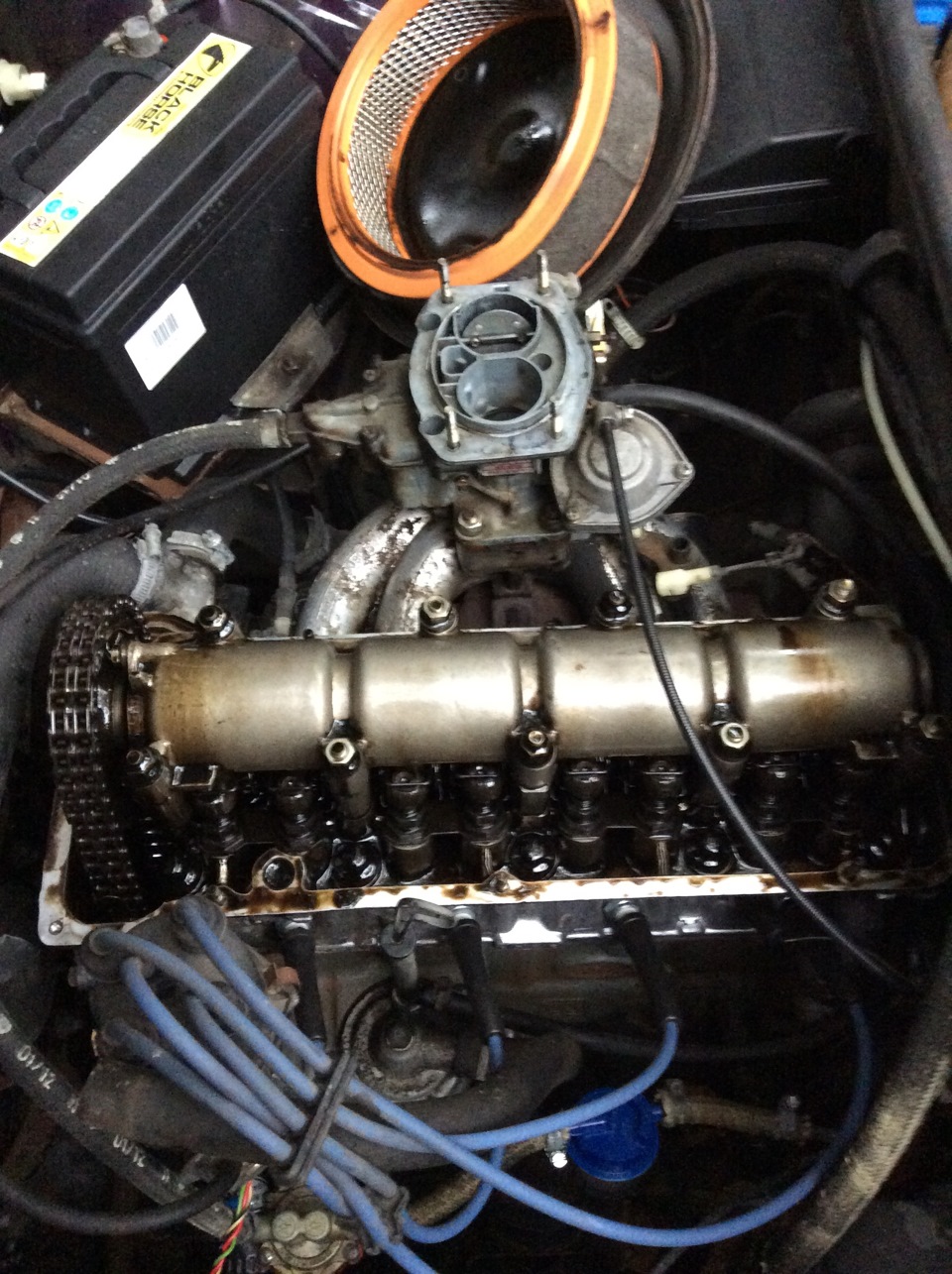 Замена прокладки клапанной крышки — Lada 21070, 1,5 л, 2001 года ...