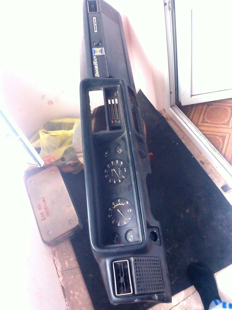 панель приборов от 2107 на 2106 Часть 1 — Lada 21061, 1,5 л, 1996 года ...