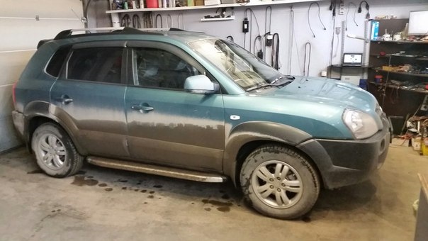 Hyundai Tucson (Хендай Туссан) 2,7 — чип тюнинг с целью улучшения ...