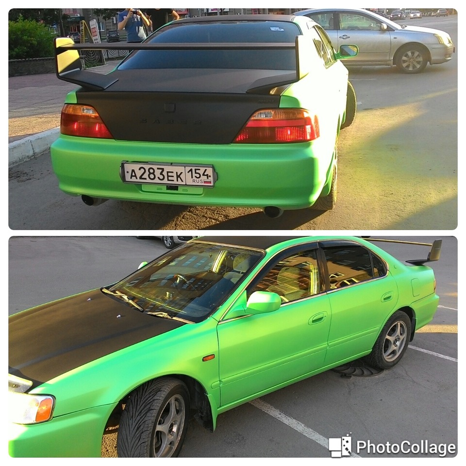 Honda Saber Apple Green в Новосибирске — Сообщество «Жидкая Резина для Авто  (покраска, отзывы и советы по нанесению)» на DRIVE2