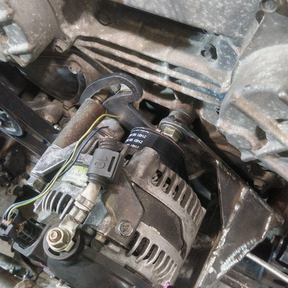 Крепление генератора — Suzuki Jimny (1G), 2,5 л, 1987 года | тюнинг ...