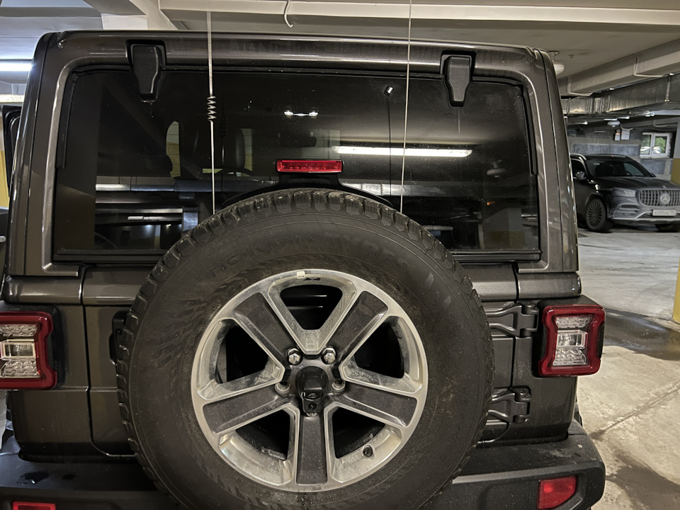 крепление антенны для рации — Jeep Wrangler (JL), 2 л, 2021 года ...