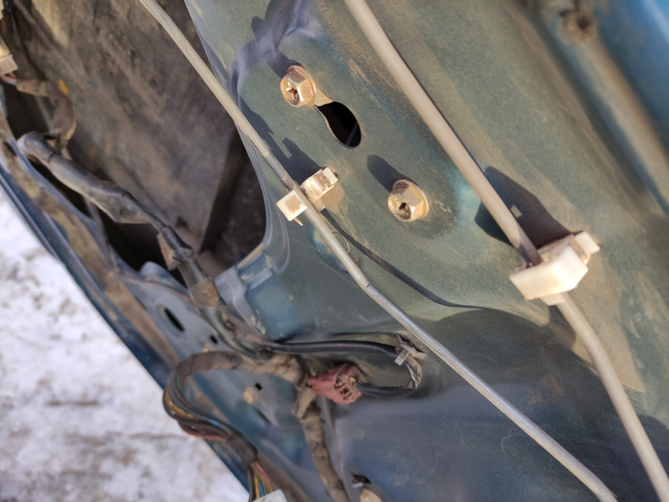 Сломался замок водительской двери. Часть первая (попытка ...