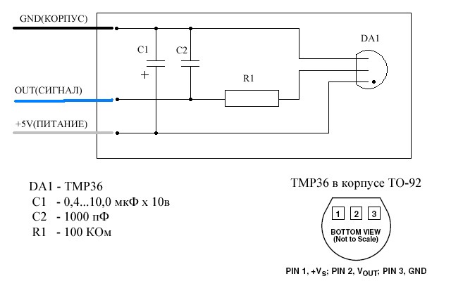 датчик температуры наружного воздуха — ГАЗ 3110, 2,3 л, 2000 года ...