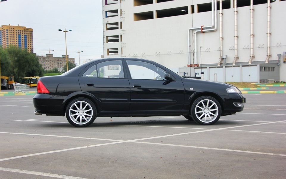 Альмера на дисках фото H&R -35 - Nissan Almera Classic (B10), 1,6 л, 2010 года тюнинг DRIVE2