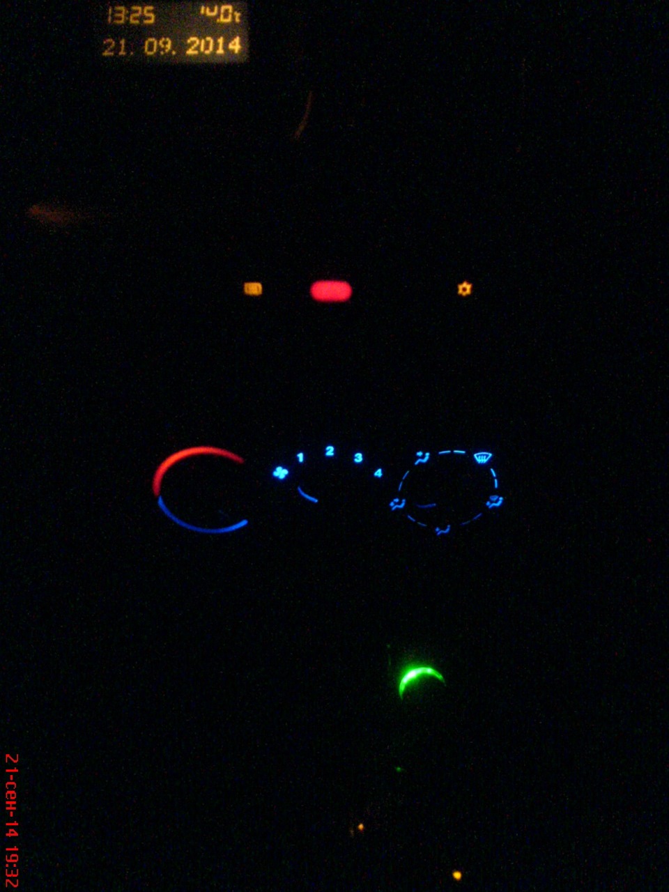 Пересвет приборных панелей светодиодами, не нарушая общей конструкции ...