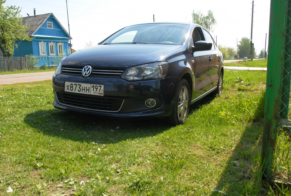 Немного фоток, покраска бабаранов… — Volkswagen Polo Sedan, 1,6 л, 2011 ...