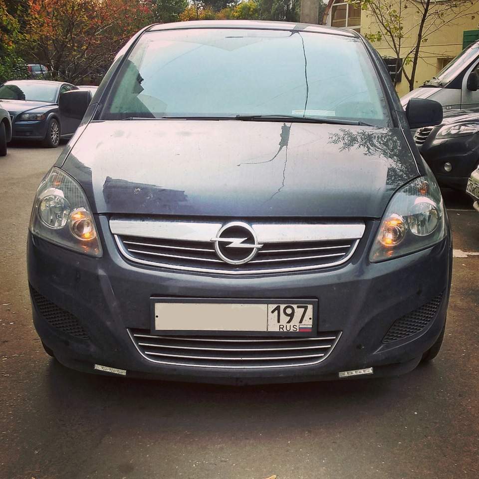 Американизация — Opel Zafira B, 1,8 л, 2011 года | стайлинг | DRIVE2