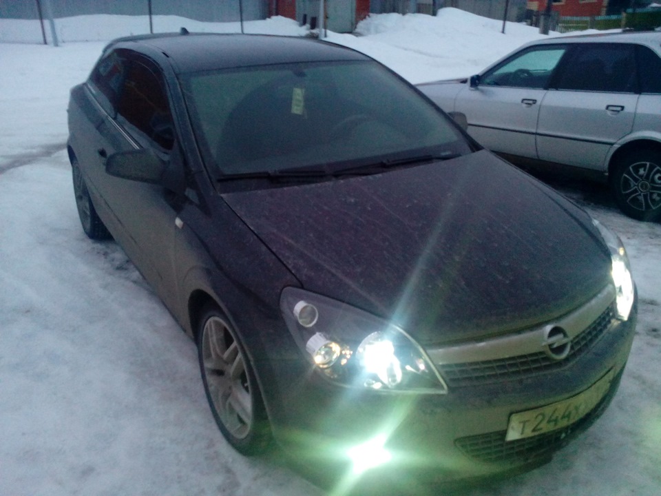 Ксенон и тонировка…:) — Opel Astra H GTC, 1,8 л, 2007 года | тюнинг ...