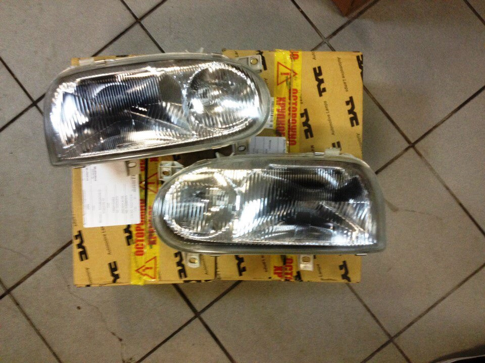 Фары GT/GTi…психанул — Volkswagen Golf Variant (Mk3), 1,6 л, 1998 года ...