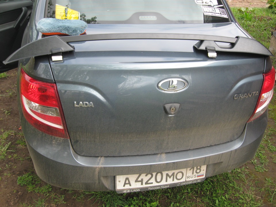 №15 Рейлинги — Lada Гранта (1G), 1,6 л, 2015 года | аксессуары | DRIVE2