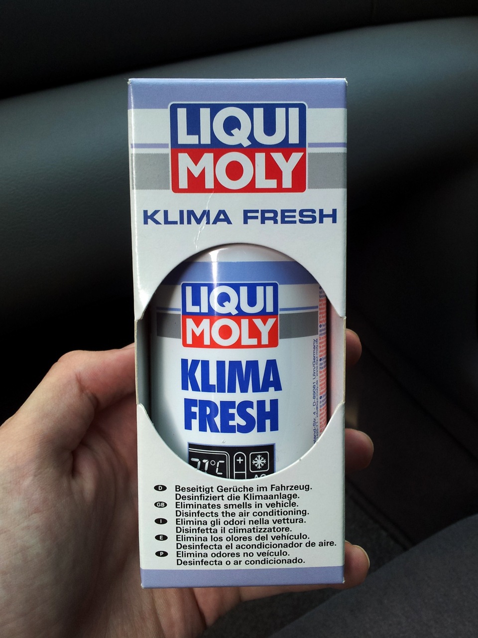 Чистим воздуховоды Liqui Moly Klima Fresh — Mazda Millenia, 2,5 л, 2001  года | плановое ТО | DRIVE2