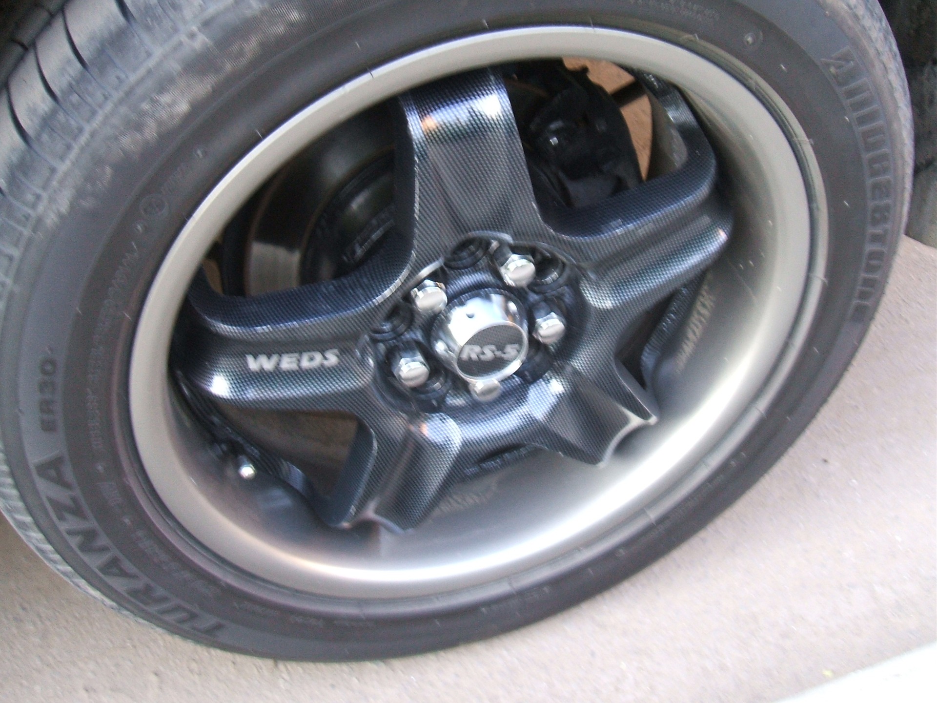  WEDS RS-5 2010 Toyota Caldina 20 1998 