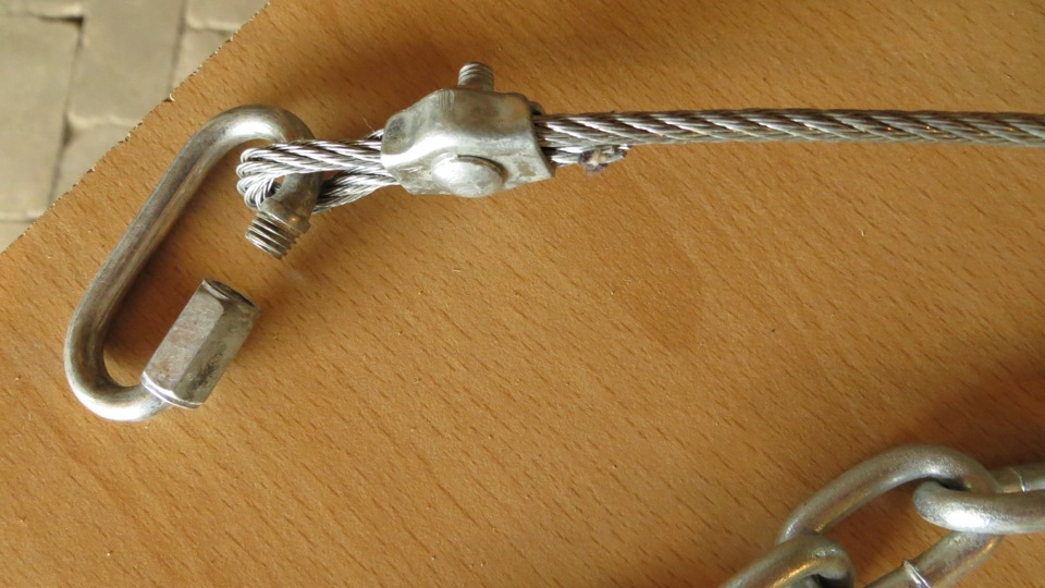 Самодельные цепи противоскольжения за час! — DRIVE2