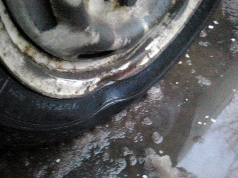 Погнул диск в праздники… — Lada 21053, 1,5 л, 1998 года | колёсные ...