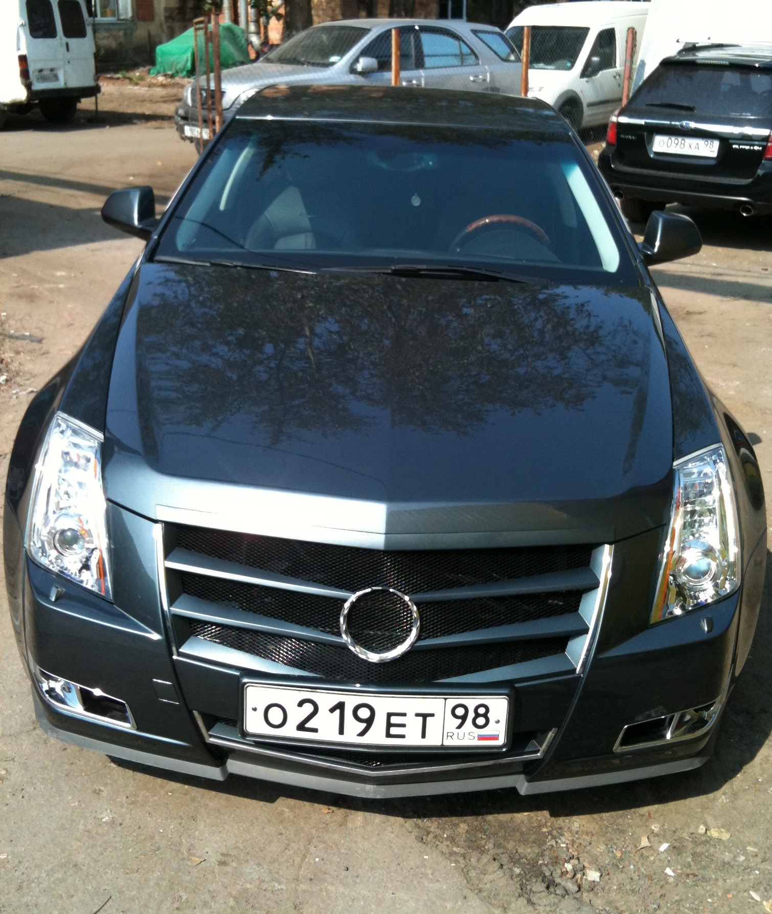 Тюнингую авто. Решетка — Cadillac CTS (2G), 3,6 л, 2010 года | тюнинг |  DRIVE2