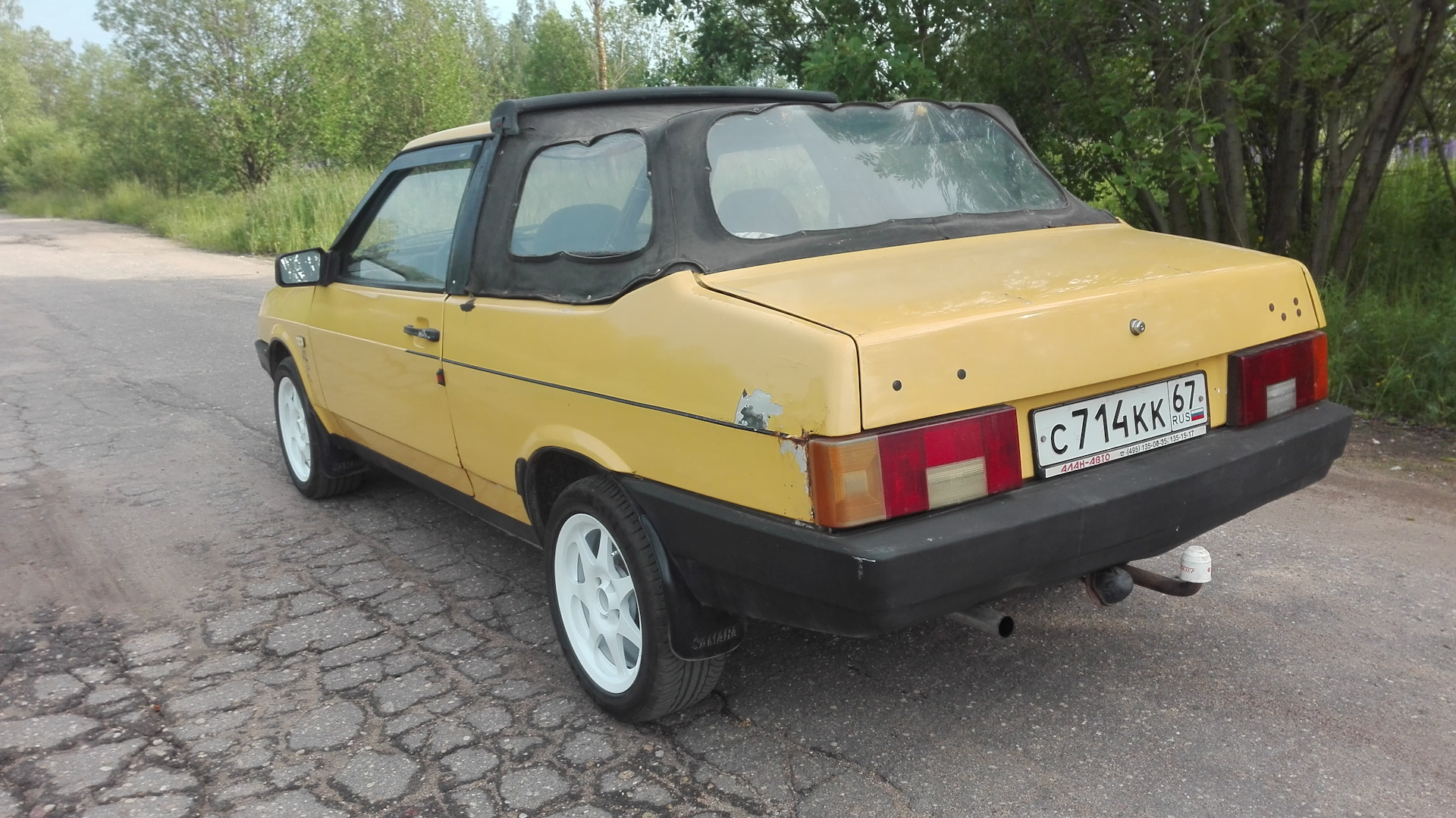 Lada Samara Fun 1.5 бензиновый 1991 | ПРОДАМ Полукабрио на DRIVE2