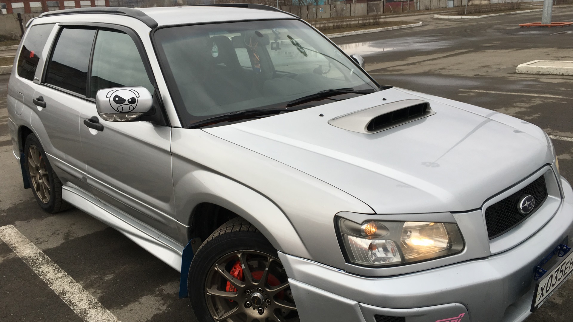 Subaru Forester (SG) 2.0 бензиновый 2003 | Turbo леворукий JDM на DRIVE2