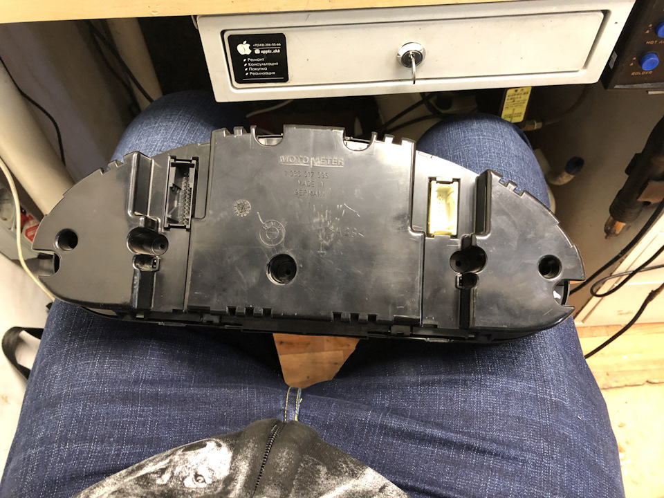 Поставил колечки в приборку))) — BMW 3 series (E46), 2 л, 1999 года ...