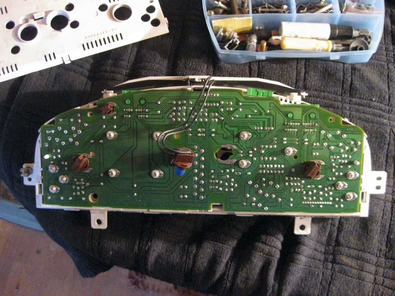 Разборка торпеды и приборки — Honda Accord Coupe (5G), 2,2 л, 1997 года ...