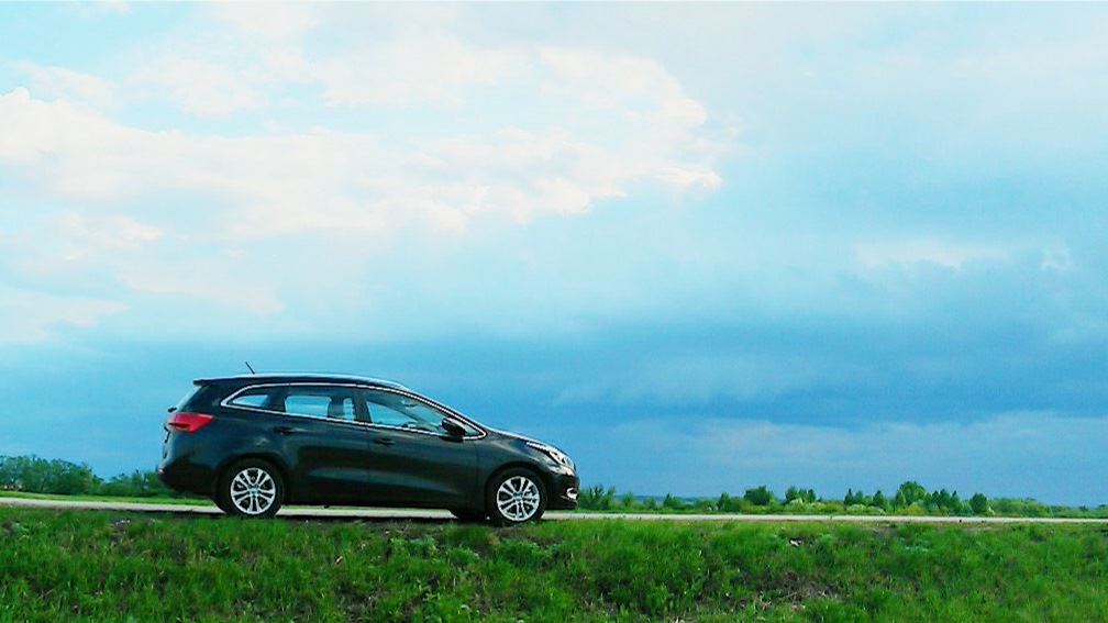 Kia Ceed SW путешествие Норвегия