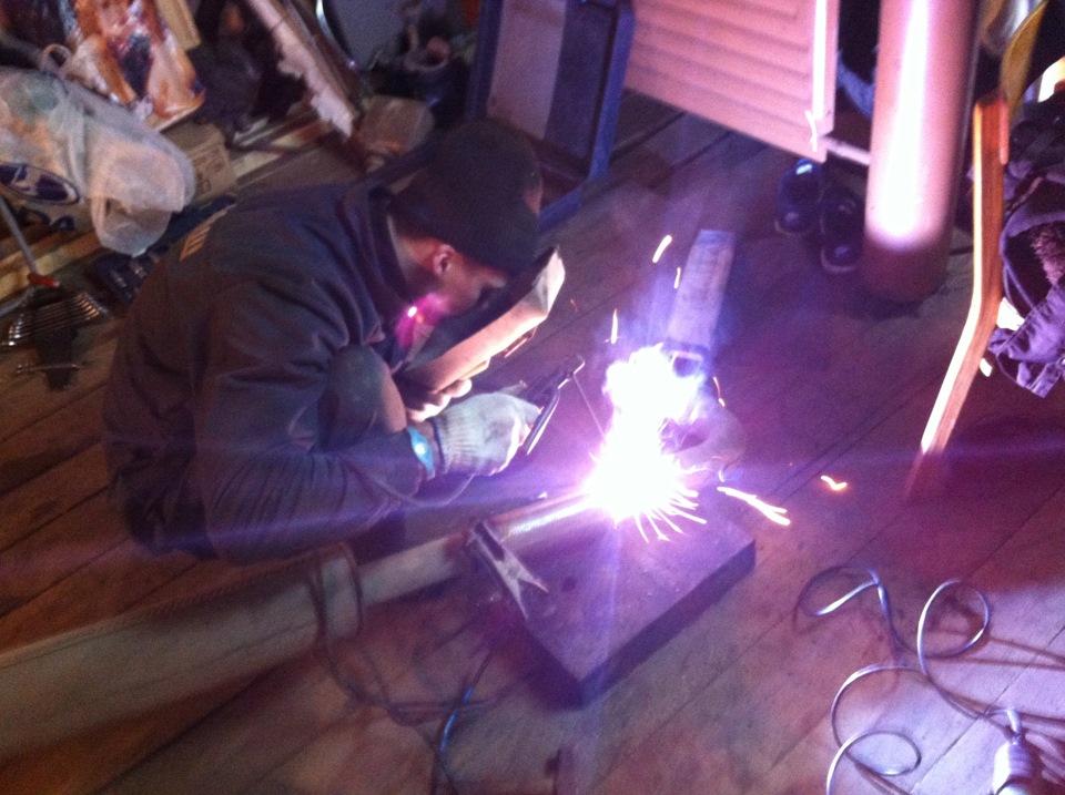 замена гофры глушителя и свечей — Saab 9-3 (2G), 2 л, 2003 года ...