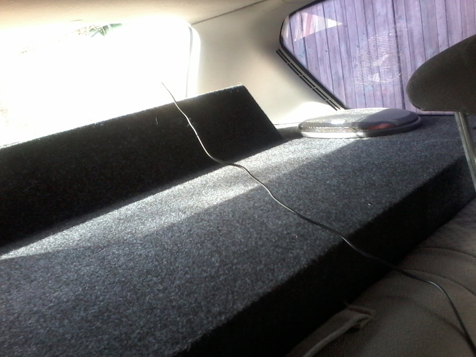 акустическая полка — Lada Приора универсал, 1,6 л, 2012 года | автозвук ...