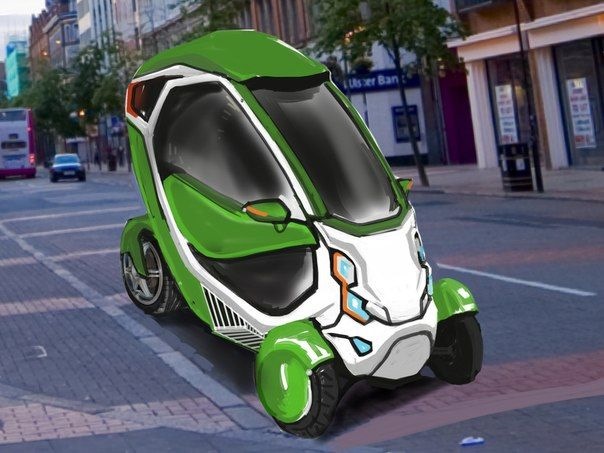 Один из вариантов внешнего вида трайка — Bravo eGo v3 (eTrike)