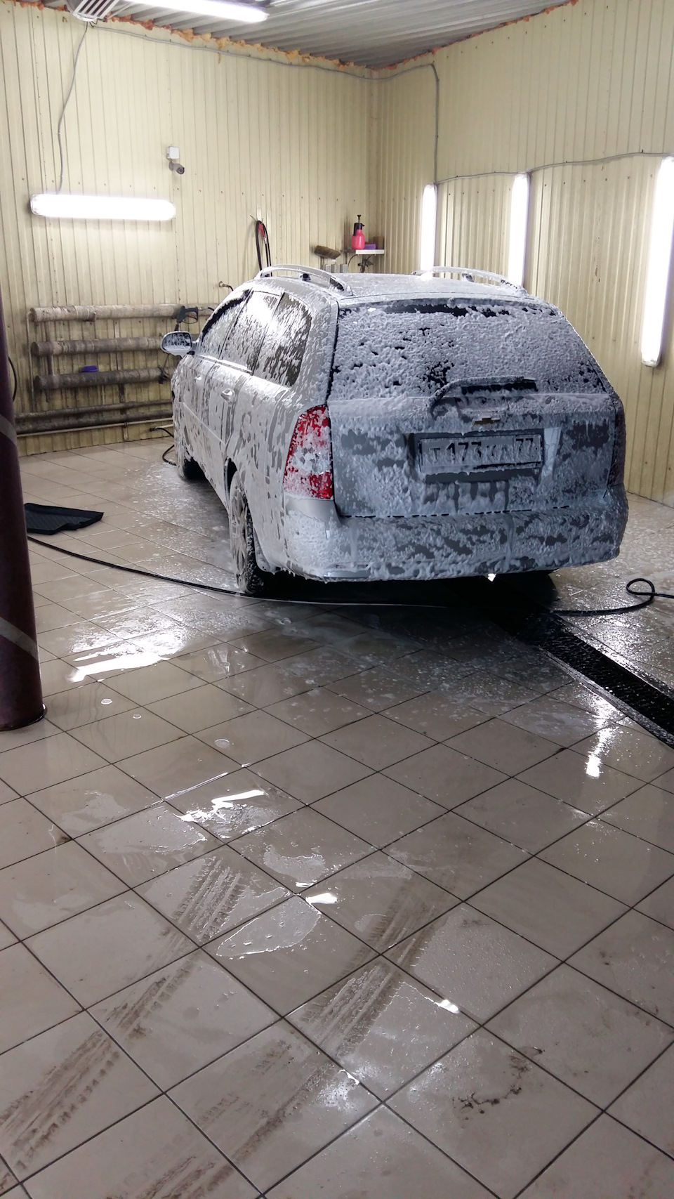 Фото в бортжурнале Chevrolet Lacetti SW