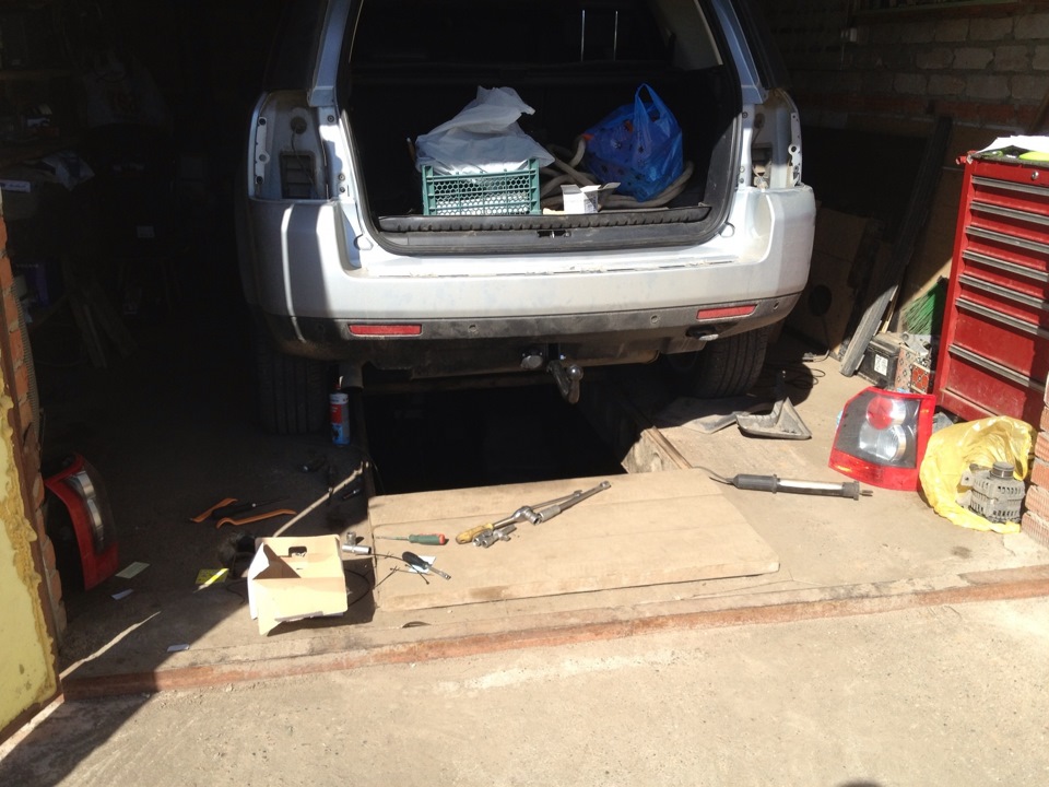 Установил фаркоп — Land Rover Freelander 2 (L359), 2,2 л, 2009 года ...