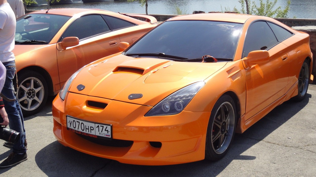 Toyota Celica (230) 1.8 бензиновый 2000 | Оранжевый монстр на DRIVE2