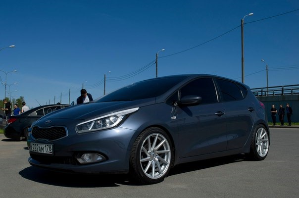 Kia ceed занижение 30