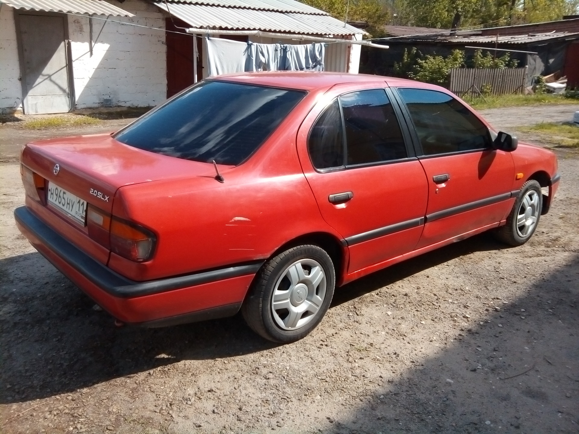 Ниссан примера 1990 года Тонировка 10%))) - Nissan Primera (P10), 2 л, 1990 года стайлинг DRIVE2