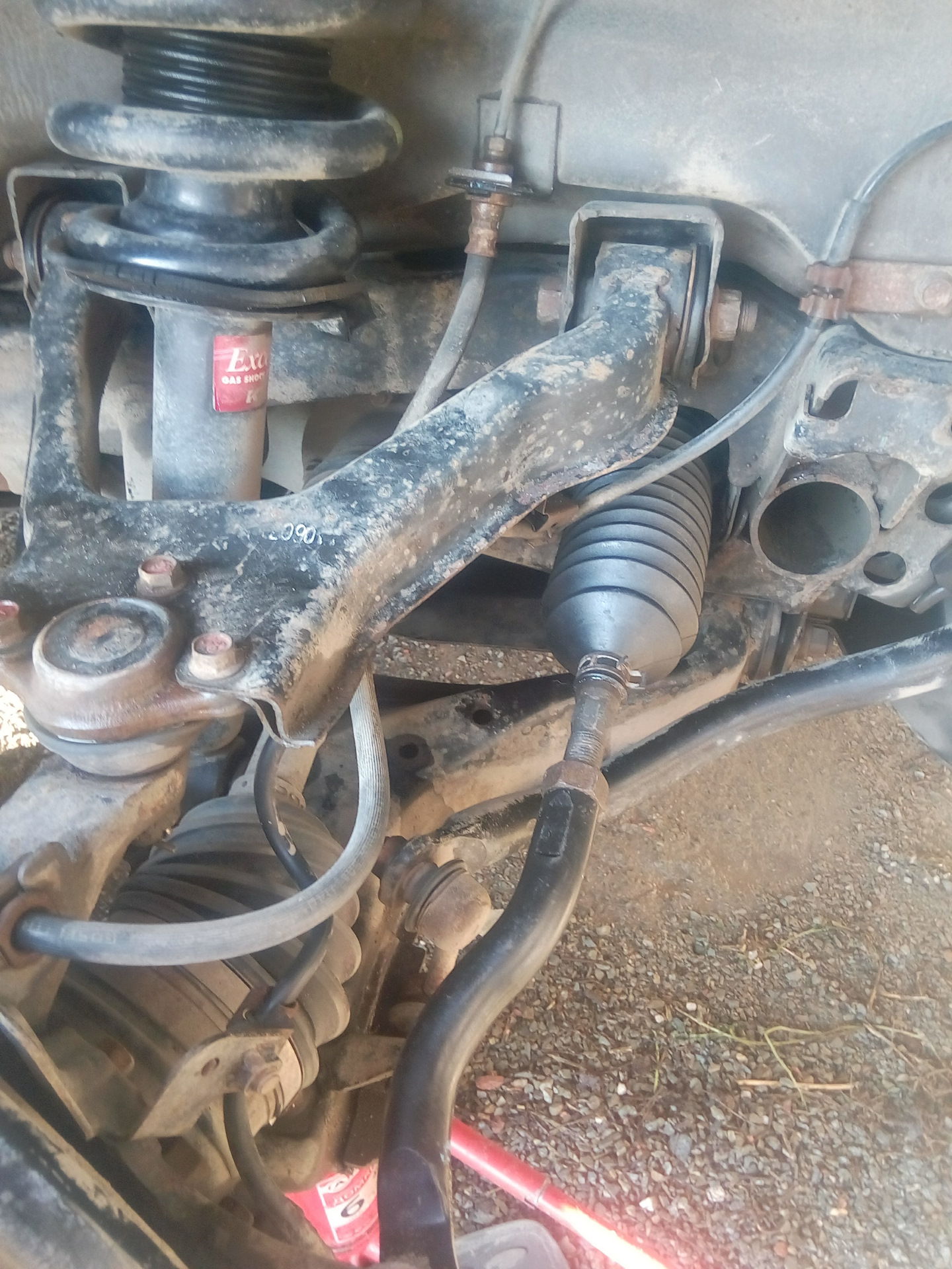 Замена пыльника рулевой рейки — Mitsubishi Pajero (4G), 3 л, 2011 года ...