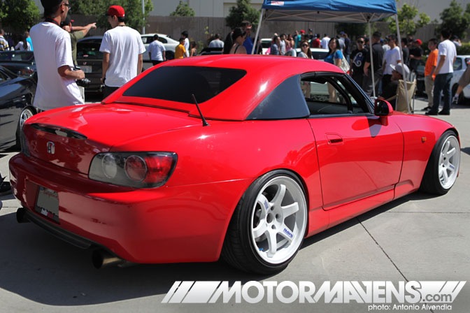 Honda s2000 Red White Wheels