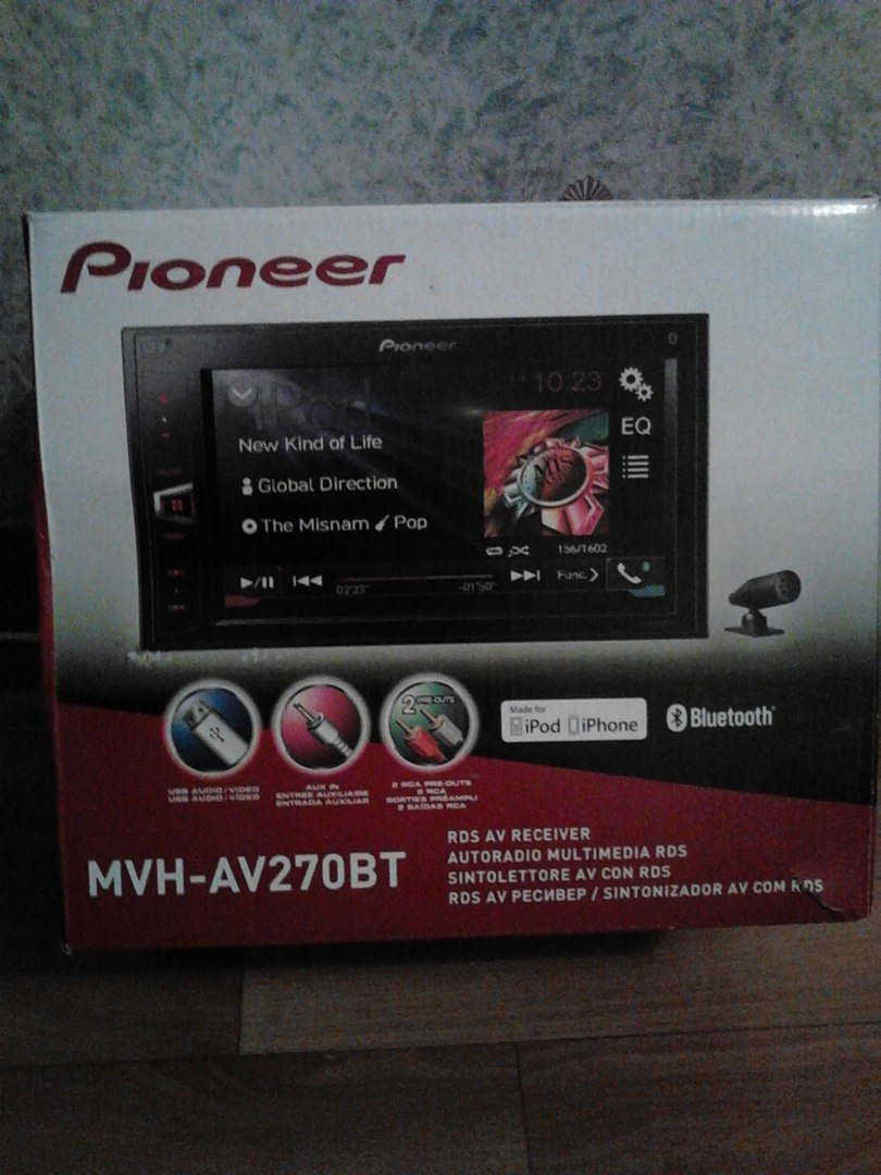 Отзывы Pioneer MVH-AV270BT Foto 18