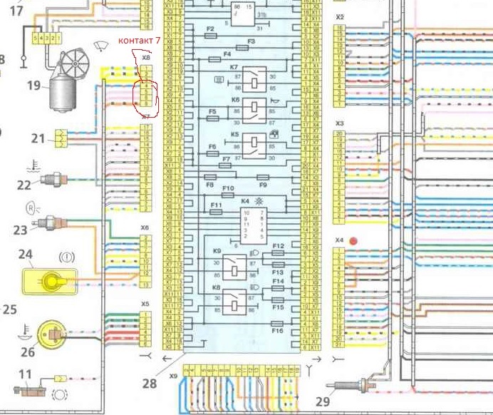 Схема ваз 2115. ВАЗ 2114 схема электрооборудования инжектор. Схема электропроводки ВАЗ 2115.