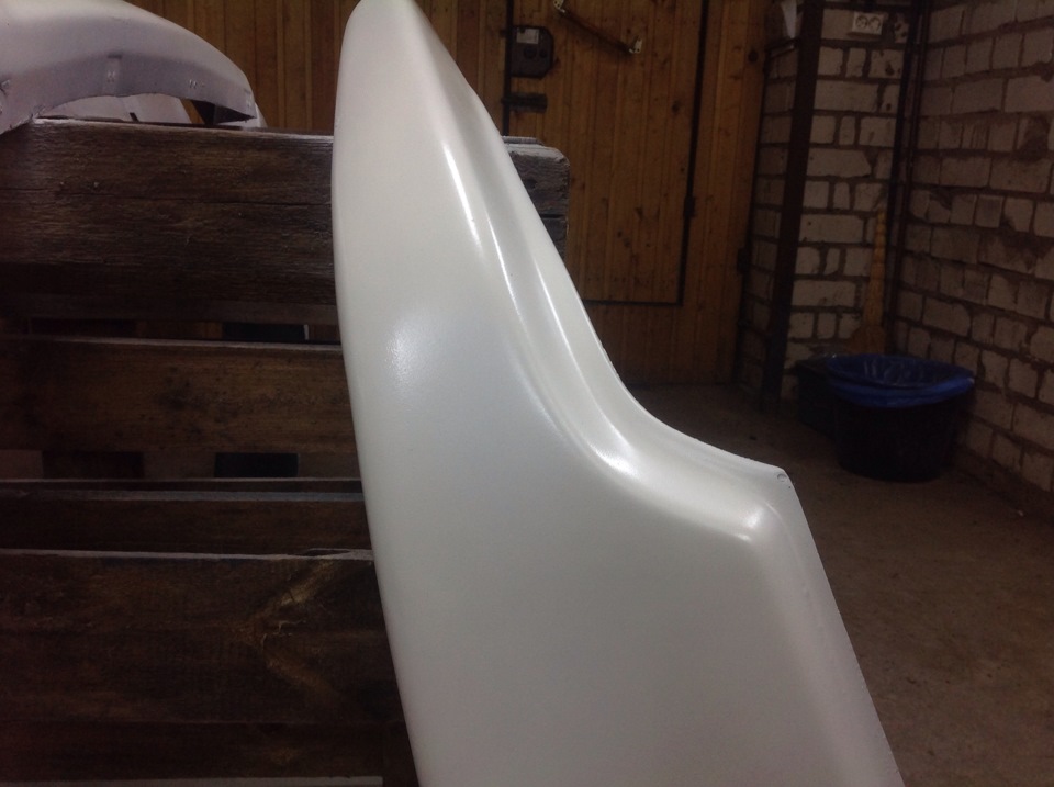 10) Покраска обвесов своими руками. — Toyota Mark II Qualis, 2,5 л ...