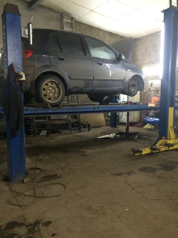 Замена ремня грм и датчика абсолютного давления воздуха — Hyundai Getz ...