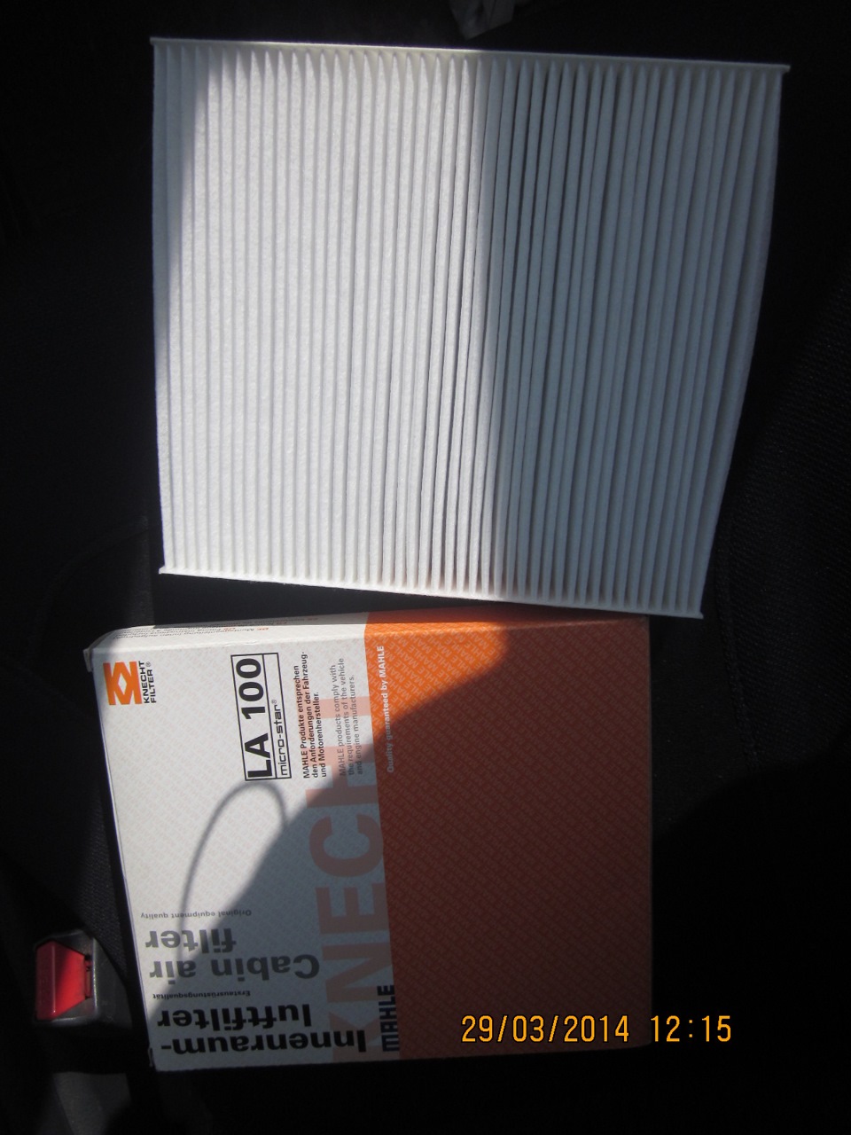 Пришло время ставить салонный фильтр. — Honda CR-V (RD1, RD2), 2 л ...