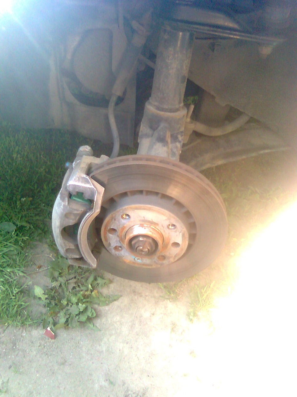 Суппорта в красный цвет! — Daewoo Nexia (N150), 1,5 л, 2011 года ...