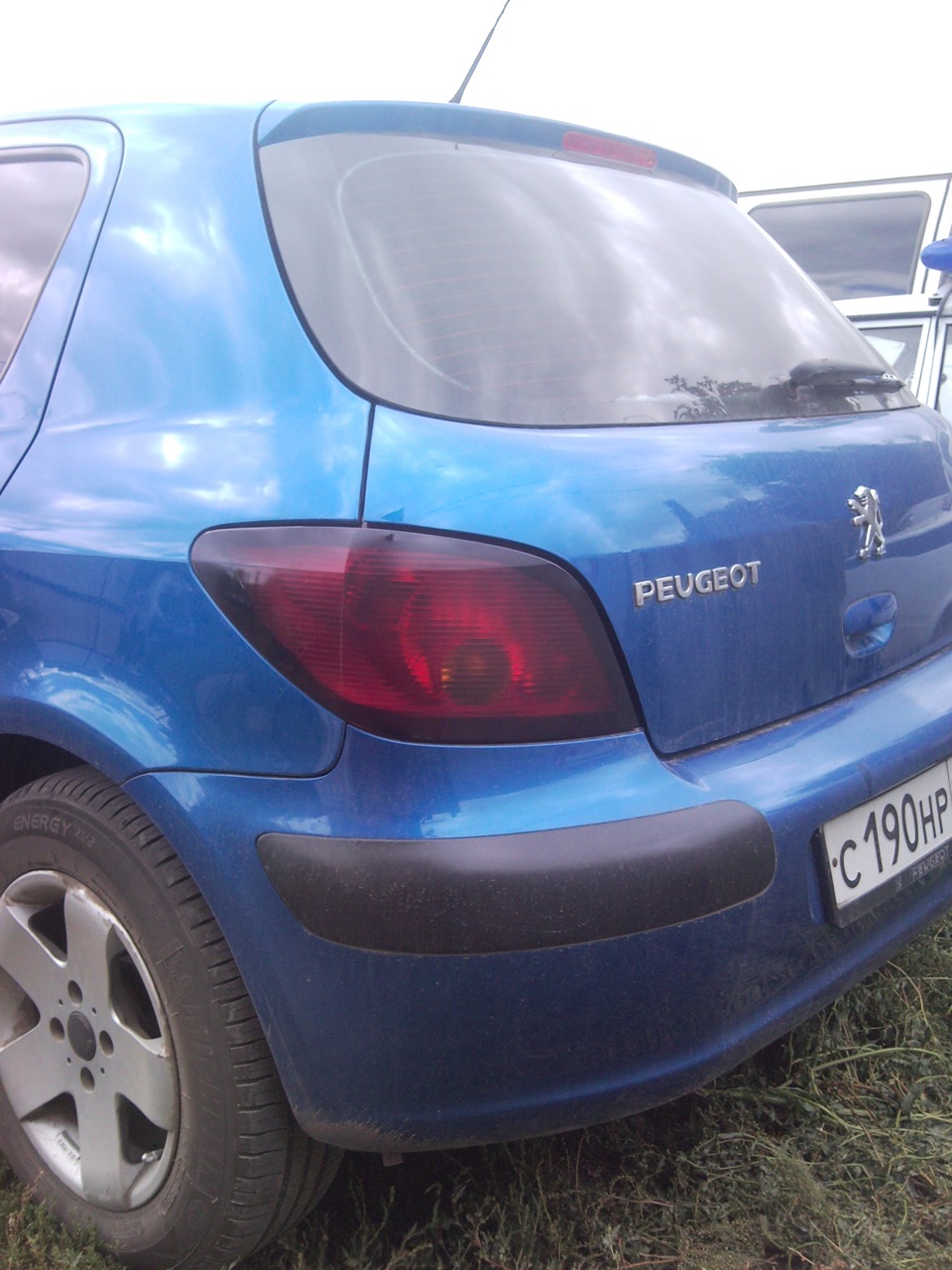 тонировка задних фонарей — Peugeot 307, 1,6 л, 2004 года | стайлинг ...